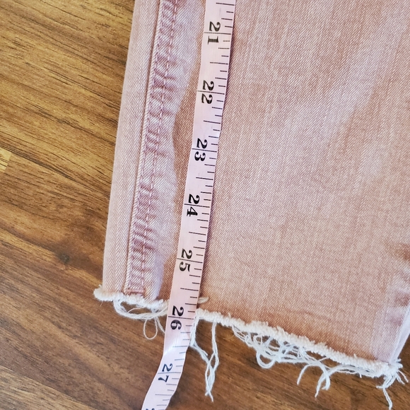 LC Lauren Conrad Size 4 Pink Skinny Ankle Jeans - Picture 6 of 6